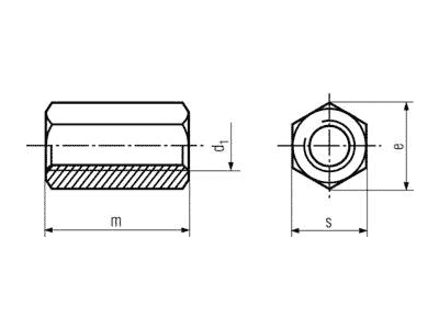 Tuerca DIN 6334