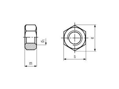 Tuerca DIN 6915 ISO-7414