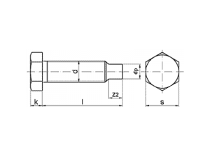 Tornillo DIN 561