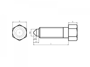 Tornillo DIN 564