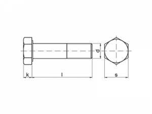 Tornillo DIN-6914 - ISO-7412