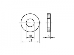 Arandela DIN 7349