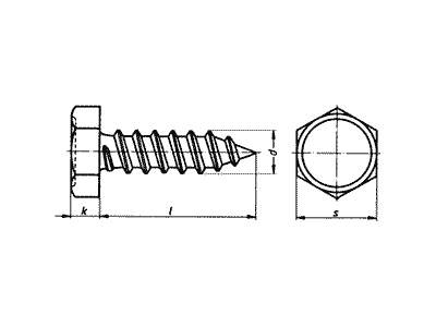 Tornillo DIN7976-ISO1479