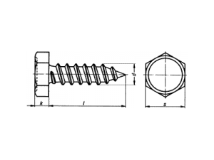 Tornillo DIN7976-ISO1479