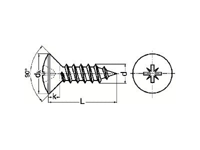 Tornillo DIN7983-ISO-7051