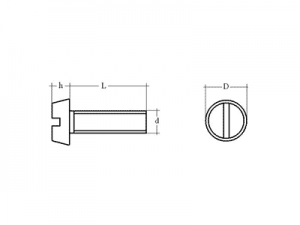 Tornillo DIN-84 ISO-1207