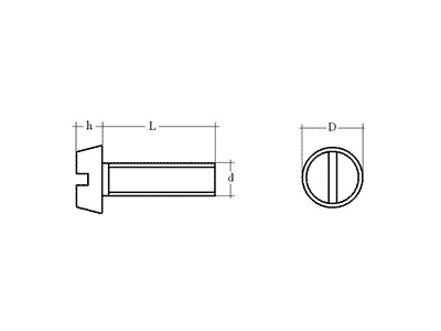 Tornillo DIN-84 ISO-1207