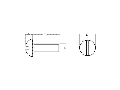 Tornillo DIN 86