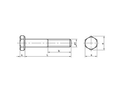 Tornillo DIN 931- SO-4014