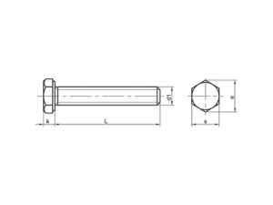 Tornillo DIN 933- SO-4017