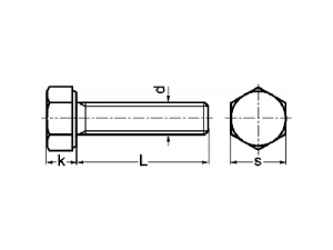 Tornillo DIN 961-ISO-8676