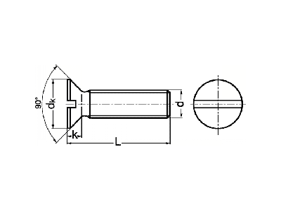 Tornillo DIN 963-ISO-2009